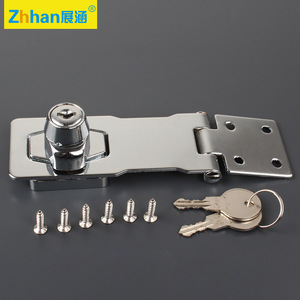 Cerradura de Puerta Zhhan, Pestillo de Aleación de Zinc con Rotación de 90 Grados, Cerradura para Cajones y Muebles - Product Image 2