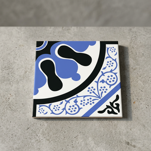 Carreaux de sol en céramique numérique rustique gris 400x400mm, design italien, antidérapants, en porcelaine émaillée pour intérieur - Product Image 2