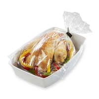 Sacs de cuisson en plastique simples pour four à micro-ondes, pour poulet rôti, fabriqués par [Nom du fabricant]