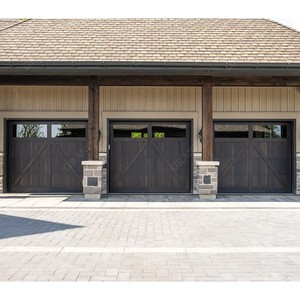 Americano moderno isolato 9x7 residenziale in acciaio sopraelevato porte del Garage 9x7 sezionali <span class=keywords><strong>finestre</strong></span> a lembo <span class=keywords><strong>per</strong></span> ville superficie finita - Product Image 6