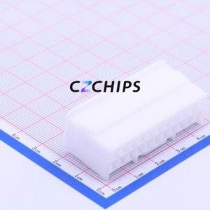 936151-1 Housing (Wire-to-Board / Wire-to-Wire) P=4mm Connector ( Jack Structure: 2x11P )( Pitch: 4mm )( Row Spacing: 5mm ) - Product Image 2