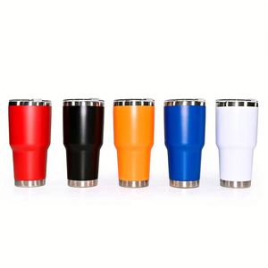 Tasses à café isothermes personnalisées en acier inoxydable 304, mugs de voyage, sublimation avec logo - Product Image 1