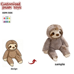 Peluche <span class=keywords><strong>paresseux</strong></span> lestée OEM/ODM - Animal en peluche lourd personnalisé pour soulager l'anxiété et offrir un confort réconfortant - Product Image 1