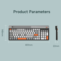 Combo de Teclado y Ratón Umila, Combo Ergonómico de Teclado y Ratón Inalámbrico Recargable BT Multidispositivo