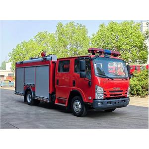 Petits camions de pompiers à eau et à mousse, système double, les camions de pompiers devraient être vendus à bas prix pour les trains de secours d'urgence - Product Image 1