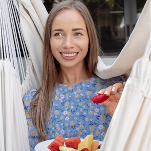 Sedia Amaca Moderna da Giardino Pieghevole, Portatile, Resistente agli Strappi, Singola per Adulti, in Tessuto, per Parco - Product Image 5