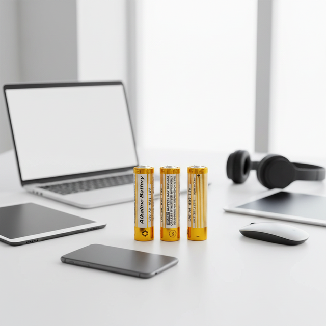 Heavy-Duty AA Alkaline LR6 Batteries 1.59V for Home Appliances Toys Remote Controls Power Tools-Construction & Outdoor Use
