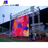 Écran LED HD 500x500mm pour location intérieure et extérieure, mur vidéo LED P2.6 P2.9 P3.91 avec écran géant de scène