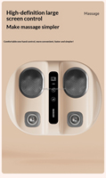 Appareil de massage des jambes et des pieds, machine de massage automatique pour la beauté des pieds, des mollets et des cuisses, masseur musical de raclage des pieds