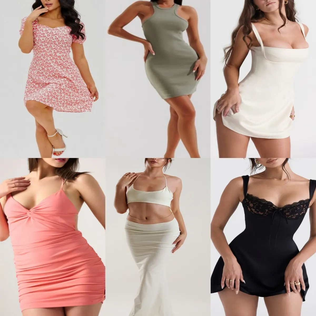 2023卸売ファッション服工場割引各種バルク服ショップトップスドレス女性在庫過剰