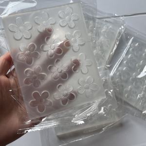 แม่พิมพ์คุกกี้รูปดอกไม้ 12 หลุม แม่พิมพ์ซิลิโคนสำหรับตกแต่งเค้กรูปดอกไม้ - Product Image 3