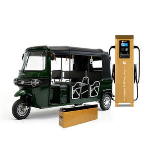 Tricicli Elettrici Chiusi per Passeggeri, Tuk-Tuk Turistici, Sostituzione Batteria, Ricarica Rapida, Carico Utile 400kg, Velocità 50-70km/<span class=keywords><strong>h</strong></span> - Product Image 6