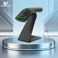 Escáner de Códigos de Barras USB 1D 2D Inalámbrico GT-3600 de GTCODESTAR, Lector de Códigos QR CMOS con Soporte para Inventario de Almacén