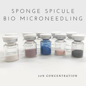50% 99% Spongilla Lacustris Schwamm Mikronadel Algen-Peeling-Pulver-Set Hydrolysiertes Schwammnadel-Peeling <span class=keywords><strong>Bio</strong></span>-Microneedling-Kit - Product Image 1