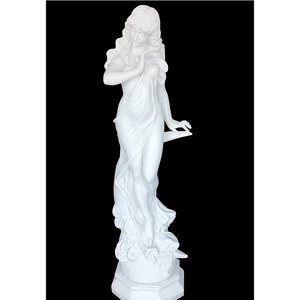 Offre Spéciale sculpture en marbre de déesse grecque grandeur nature sculptée à la main statue en marbre de femme <span class=keywords><strong>nue</strong></span> - Product Image 3