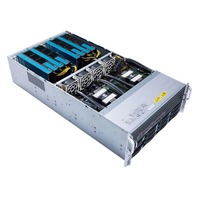 Serveur GPU avec cartes graphiques RTX4090 et 5090 et processeur A-M-D EPYC9004, prêt pour le calcul et l'IA, en stock et de type rack