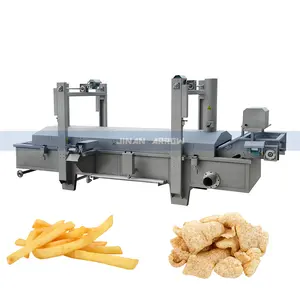 Customized Donut Potato Chips Fryer Machine Industrial Continuous Fryer