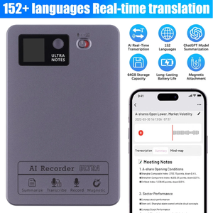 Grabadora Inteligente con IA de 64 GB con Grabación por Tarjeta Magnética y Transcripción en 152 Idiomas - Product Image 4