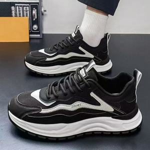 Trendy Breathable Mesh Casual Sneakers for men Youth Non Slip Chunky Sports Casual Shoes Outdoor Running Walking style Shoes - Product Image 4