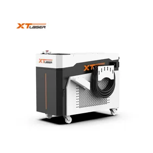 XT LASER 1500w 2000w laser cleaning metal paint rust oil removal head for Fiber Laser Cleaning Machine