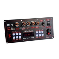 Kartu Suara Outdoor Multi-fungsi untuk Karaoke, Papan Amplifier Daya Tinggi 20w untuk Speaker, Audio Trolley untuk Modul 7.4v