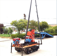 Plateforme de forage dynamique pour l'exploration géologique, plateforme de forage à moteur diesel, plateforme de forage à gros diamètre pour l'échantillonnage de carottage, plateforme de forage hydraulique pour sol SPT, 50 m, 75-108 mm, OEM