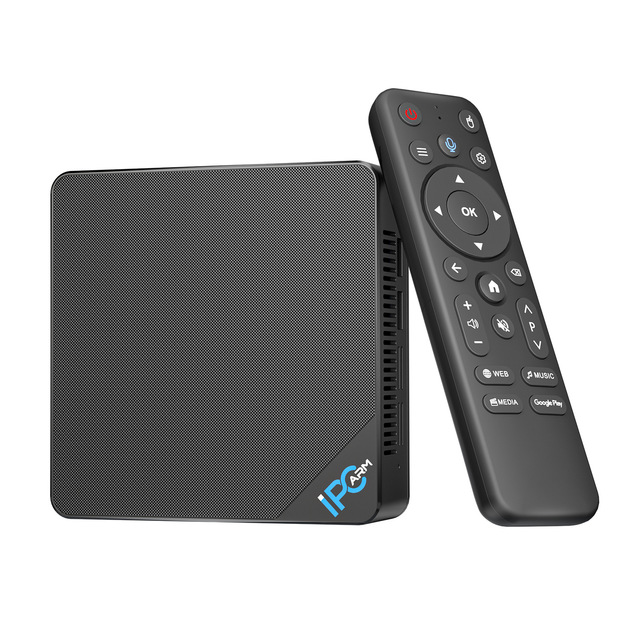 2024 New IPC-R RK3588 Android 12 8G+64G Set Top Box Dual 2.4G/5G WIFI B.T ATV Voice Remote Smart TV Box MINI PC
