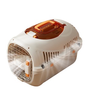Nouvelle cage <span class=keywords><strong>de</strong></span> <span class=keywords><strong>transport</strong></span> pour chat <span class=keywords><strong>en</strong></span> plastique, sac <span class=keywords><strong>de</strong></span> voyage portable à main, boîte <span class=keywords><strong>de</strong></span> <span class=keywords><strong>transport</strong></span> pour animaux <span class=keywords><strong>de</strong></span> compagnie à fixer sur la <span class=keywords><strong>voiture</strong></span>, capacité supérieure à 7 kg - Product Image 1