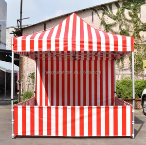 Outdoor Custom Mini Carnival <strong>Tent</strong> <strong>Red</strong> White Striped Promotion <strong>Tents</strong> Trade Show Event <strong>Tent</strong> for Party - Product Image 6