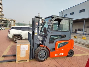 Mini Electric Warehouse Forklifts 3 Ton Lithium Battery <strong>Truck</strong> Forks Charger Safety Light Paper Roll <strong>Clamp</strong> - Product Image 4