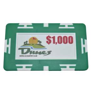 Placas personalizadas incrustadas laminadas de calidad de casino - Product Image 6