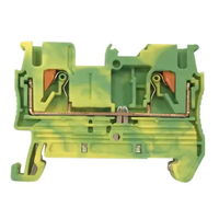 Kton PT2.5 alimentation de câblage rapide à travers le connecteur de fil de borne enfichable combiné à ressort dans le bornier de Rail Din