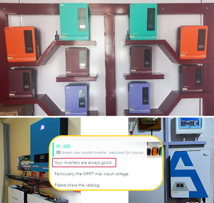 חדש במלאי נמוך 3kw תדרים סולאריים היברידיים ממירים וממירים - Product Image 6