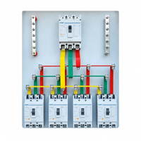 Boîte de distribution complète basse tension 380V 100A triphasée quatre fils, boîte de compteur, boîte de prise d'éclairage