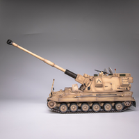 1/35 영국 비커스 AS90 자체 추진 곡사포 155mm 자체 추진 곡사포 데스크탑 컬렉션 장식 또는 nick-knack