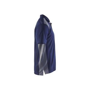 BLAKLADER-Polo con cuello de punto acanalado 332410508994XXXL Azul marino/Gris-EAN 7330509405055 CAMISETAS Y POLOS DE TRABAJO - Product Image 5