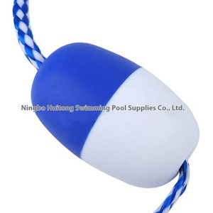 Boule de vague flottante d'équipement de <span class=keywords><strong>piscine</strong></span> extérieure d'approvisionnement d'usine de <span class=keywords><strong>5m</strong></span> avec la ligne de ruelle en acier de diamètre de 7CM faite de plastique durable - Product Image 2
