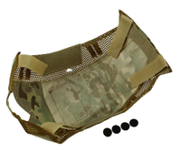 Couverture tactique de Camouflage de Paintball, protection balistique à bosse rapide, couverture de casque tactique de moto de Ski