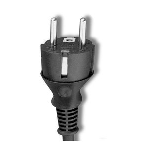 สายไฟยูโรพาวเวอร์ 3 ขา แบบ Schuko ยาว 2 เมตร 16 แอมป์ หัวปลั๊กแบบ CEE สำหรับเครื่องใช้ไฟฟ้าภายในบ้าน - Product Image 1