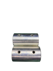 Custom CNC Turned Carbon Steel Parts | Precision CNC Machining Components Metal Sleeve with Cross Hole Cylindrical <b>Bushing</b> - Product Image 3