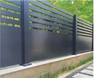 แผงรั้วสวนอะลูมิเนียมตกแต่งสวนหลังบ้านแนวตั้ง ดีไซน์ทันสมัย แข็งแรง ทนทาน ป้องกันสนิม ป้องกันแมลง และป้องกันการกัดกร่อน - Product Image 5