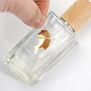 חברת מכירות ישירה במפעל העברת מדבקה אישית מדבקה אישית מדבקה עיצוב חינם הדפסה 3D לוגו העברת המדבקה למים מדבקה עבור בושם - Product Image 3