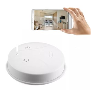 Mini WiFi Security <b>Camera</b> 1080P Night Vision Smoke Detector Design Remote Monitoring <b>Camera</b> <b>for</b> Home Security - Product Image 1
