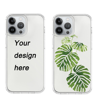 Coque de téléphone personnalisée en TPU étanche pour iPhone 17 Pro Max, fine et transparente, compatible avec iPhone 18 Pro, 18 Pro Max, 17, 16, 15
