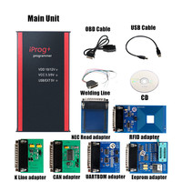 Lector de Códigos IPROG Pro V87, Herramienta de Diagnóstico de Automóviles OBD/USB, Programador de Teclado de Unidad de Control Electrónico Completo para Kilometraje y Airbag