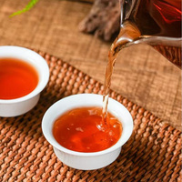 Vente en gros Yunnan Pu'er fermenté brique de thé compressé Mini thé Puer Tuocha petite brique dorée Shu Pu Er thé