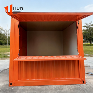 Canada tùy chỉnh prefab container cửa hàng thức ăn nhanh cà phê cửa hàng Modular Pop Up bán lẻ <span class=keywords><strong>kiosk</strong></span> di động nhà hàng - Product Image 1