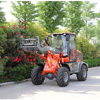 Vendita calda marchio Everun ER12 1200kg Joystick elettrico Mini secchio Farm con caricatore frontale