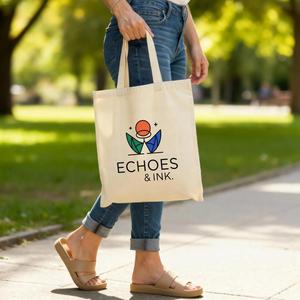 Sacs fourre-tout personnalisés imprimés avec logo, texte, photo, en toile de coton naturel durable, réutilisables, pour promotion commerciale ou <span class=keywords><strong>cadeau</strong></span> - Product Image 6