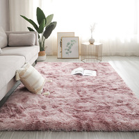 Vente chaude moderne nordique PV fourrure moelleux doux Polyester tapis en peluche sol salon voiture chambre Camping tapis pliable